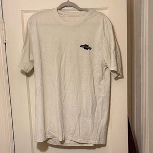 Logo Men’s White Crewneck T‑Shirt